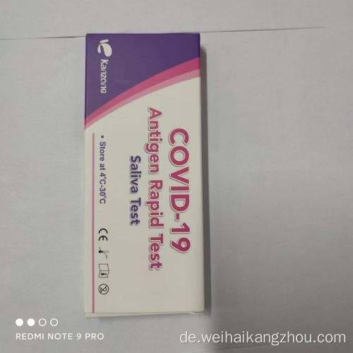 Covid-19-Antigen-Test Speichel Midstream